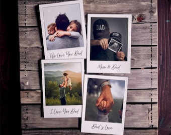 Custom Polaroid Photo Magnet Personalised Fridge Keepsake Gift for Family