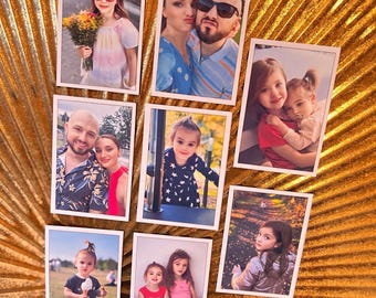 Personalised Photo Magnet Custom Fridge Keepsake Gift for Family Friends