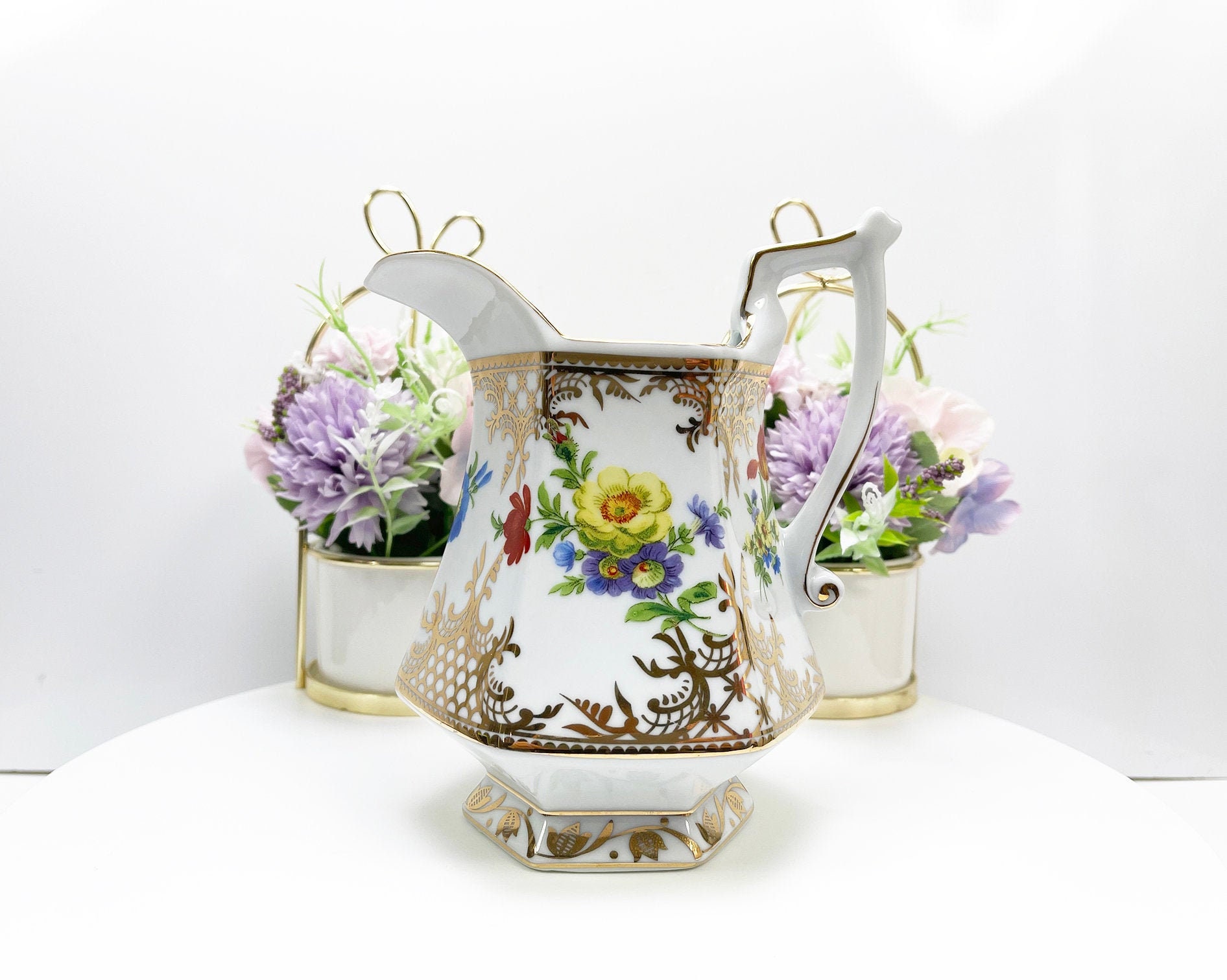 Vintage Sugar Pot /& Cream Pitcher Set Fondanista Vintage