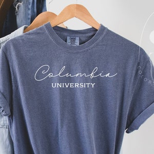 University Name T-shirt, Custom College Shirt, Custom Design University Tee, Personalized Comfort Colors Tshirt, Personalized University Tee