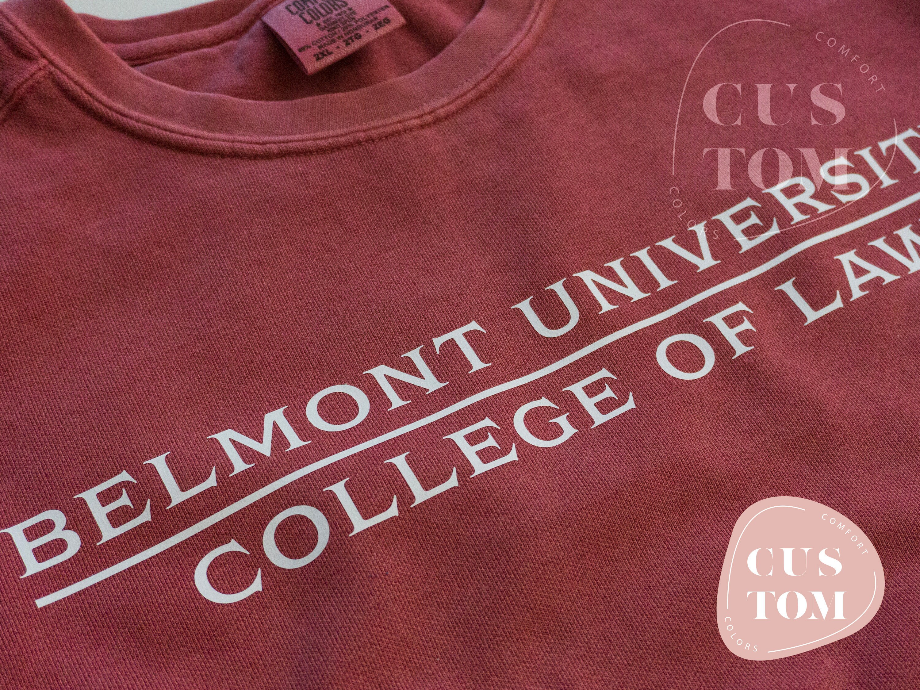 University Name and Program Sweatshirt 