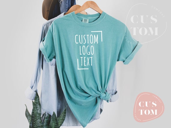 Custom Comfort Colors, Personalized Tshirt, Customized Comfort Colors,  Custom Logo Shirt, Custom Text Tee, Custom Bachelorette Tshirt, Xmas - Etsy | T-Shirts