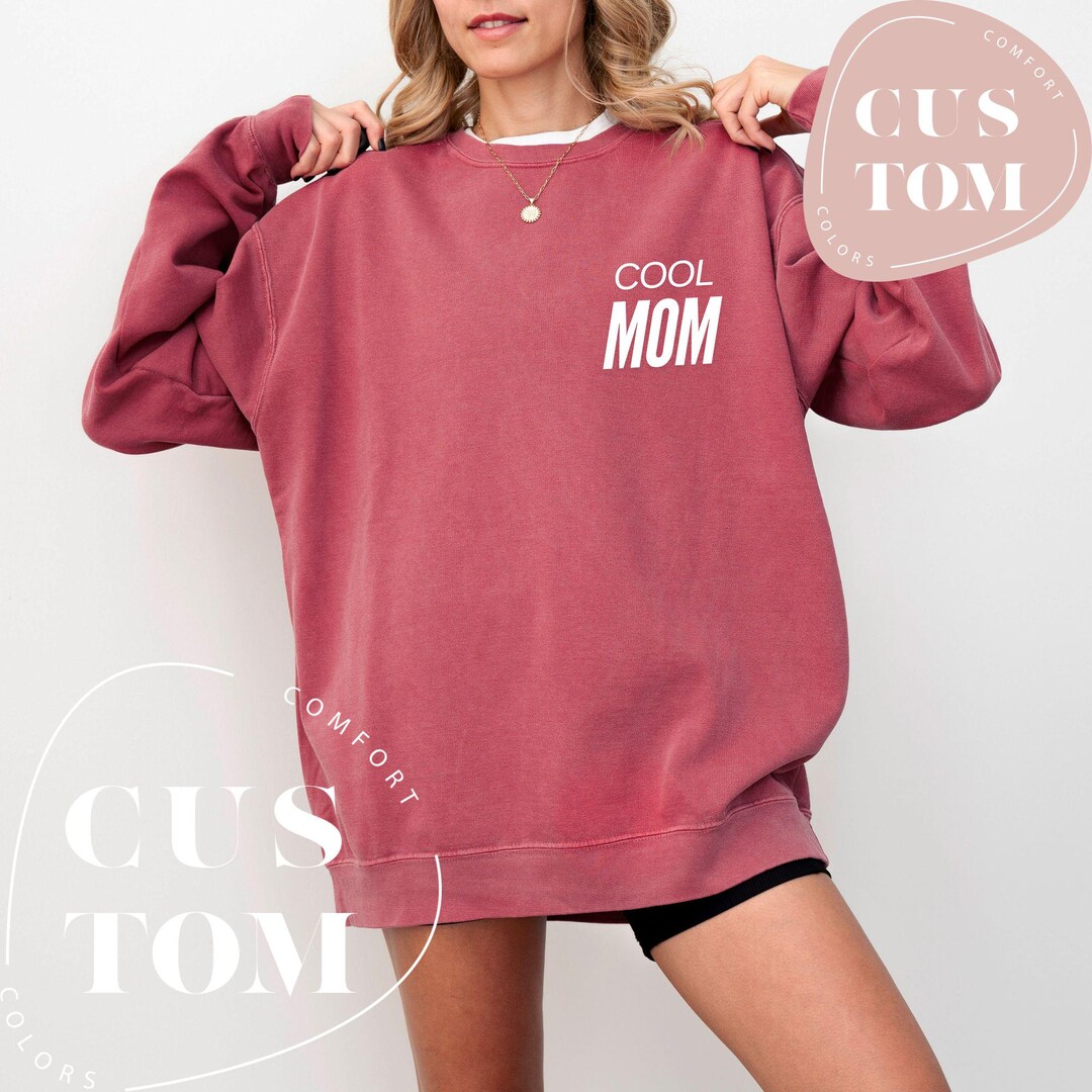 Sweat-shirt Humoristique "Maman" - Taille XS - Neuf Avec Étiquettes - Look Décontracté