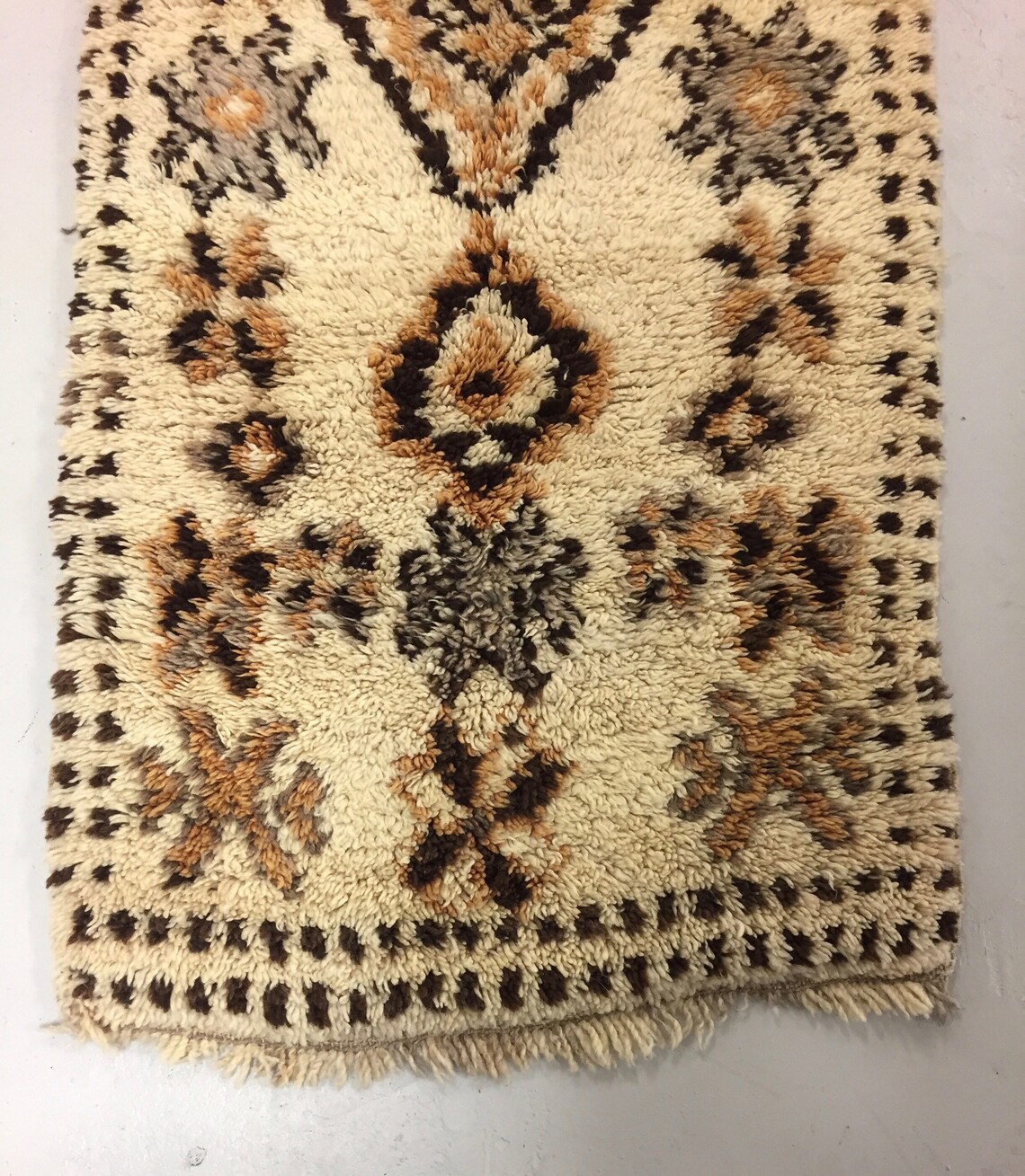 Vintage Beni Ourain Rug 190cm x 80cm Etsy