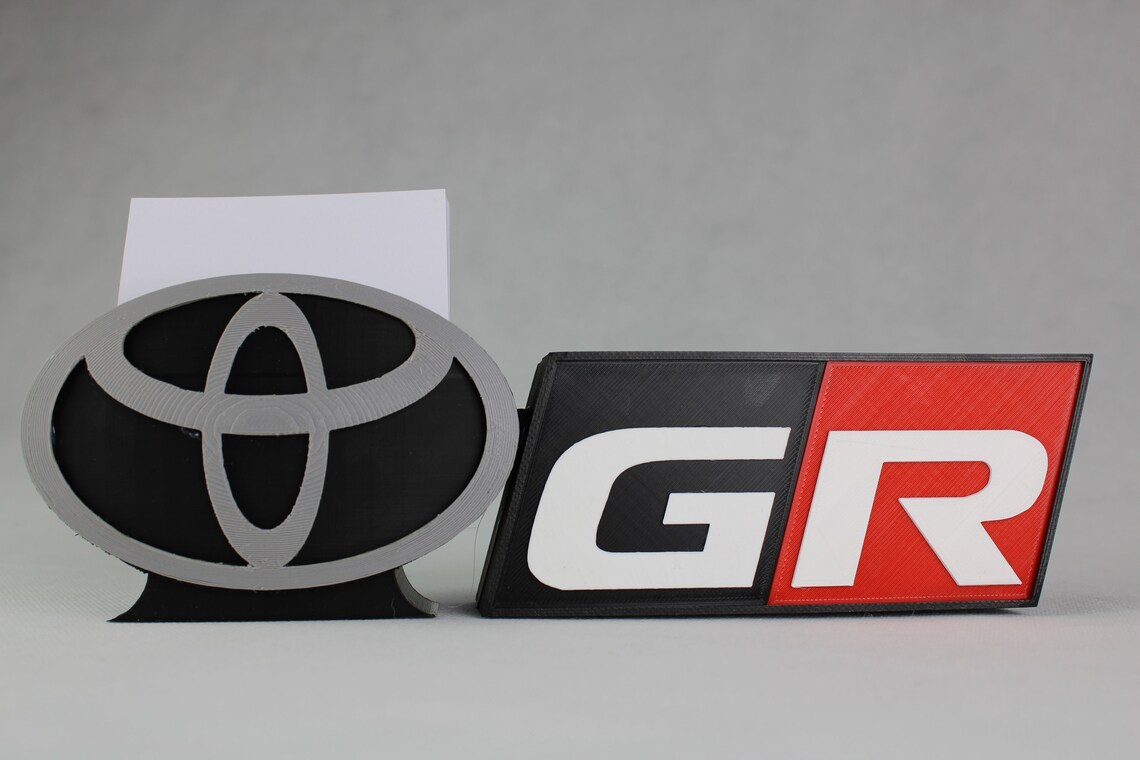 Toyota GR Business Card Holder. Desk Gadget Etsy
