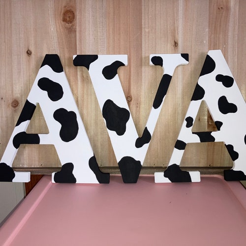 Mason Jar Decor Cow Print Mason Jars Farmhouse Jars Cow Etsy