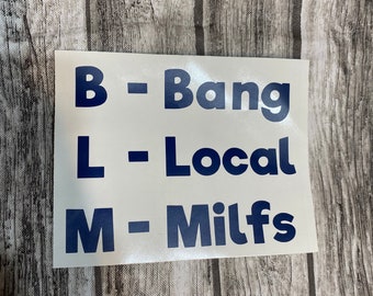 Bang Local Milfs Decal | Etsy