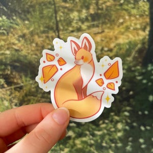 Cute Fox Sticker | Fox Sticker | Adorable Fox Sticker for Laptops, Water Bottles, & Notebooks