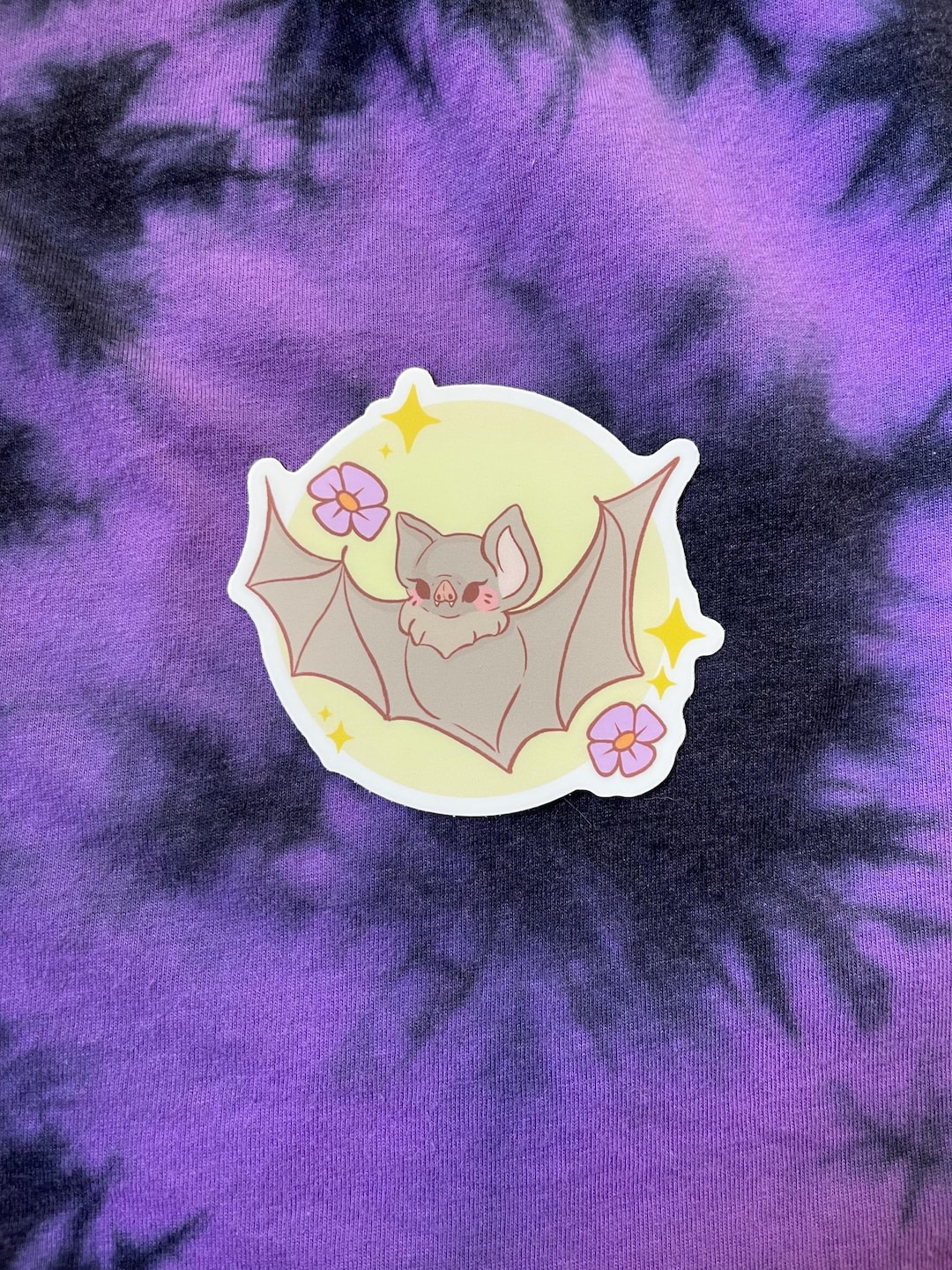 Cute Halloween Bat Sticker | Bat Sticker | Cute Halloween Sticker ...
