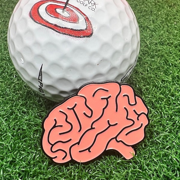 The Brain Preserve Foundation X On The Mark Golf Collaboration Ball Marker | gift accessory