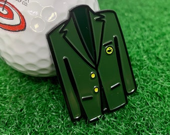Masters Green Jacket Golf Ball Marker | golf gift accessory
