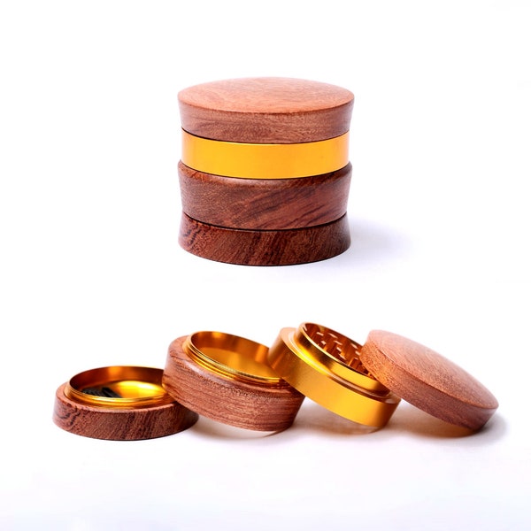 Wood Weed Grinder Etsy