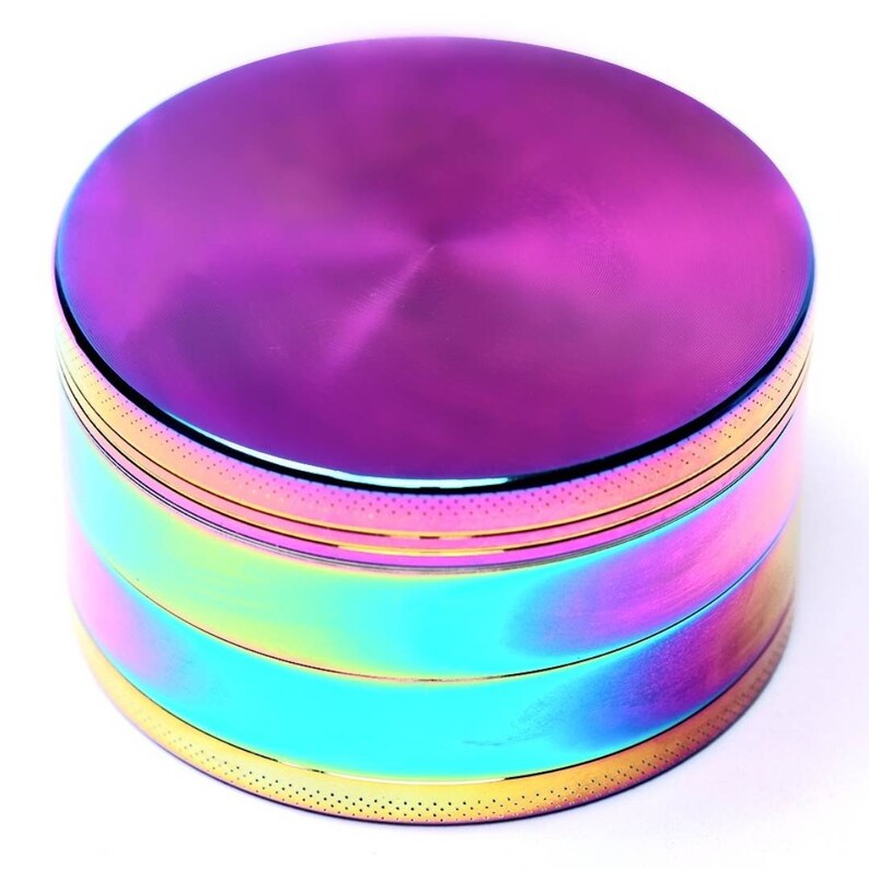 4layer Extra Large 3 Weed Grinder RAINBOW Etsy