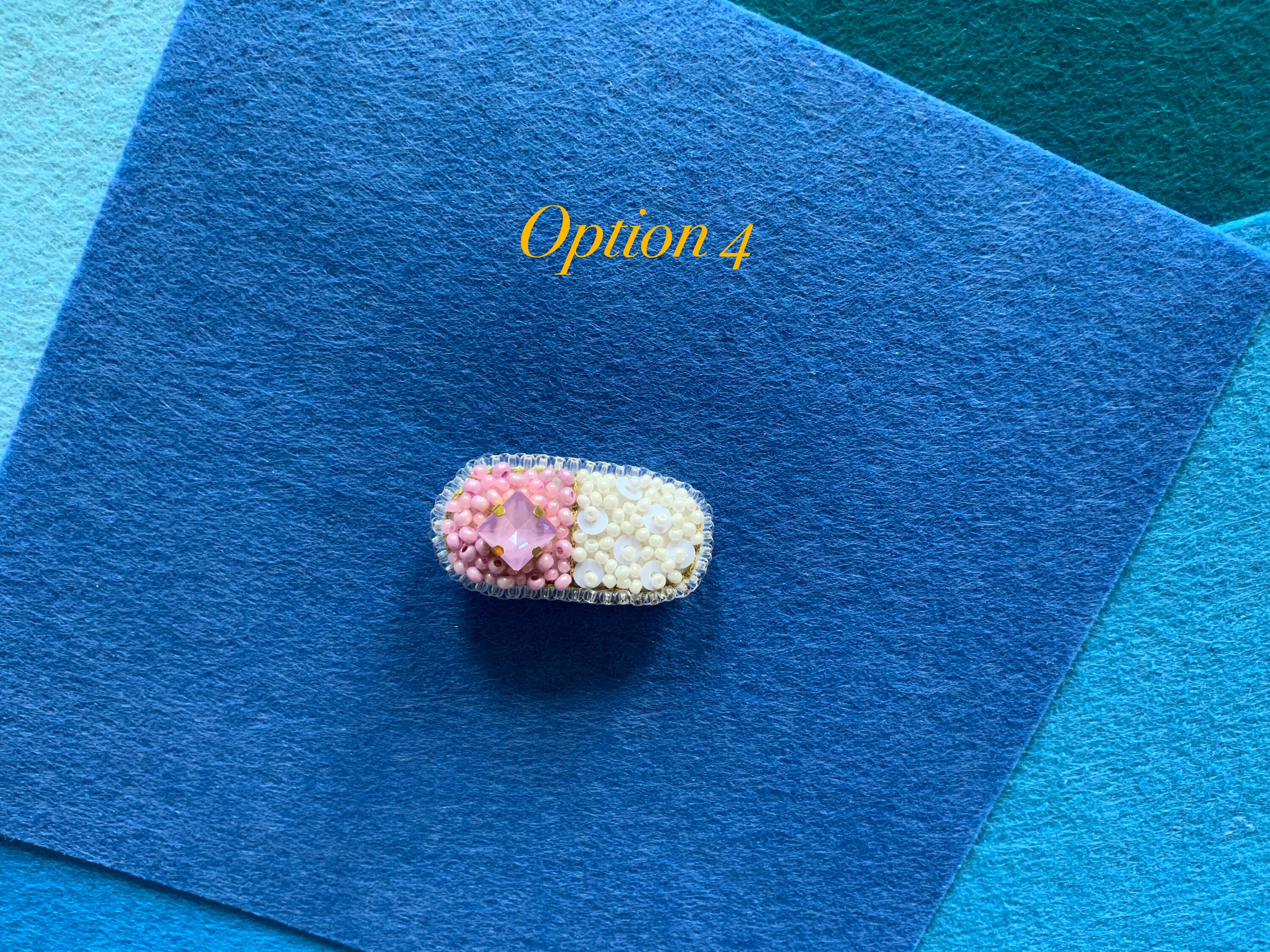 Brooch Capsule Beaded Medicine Accessory Custom Colour Broach Etsy.de