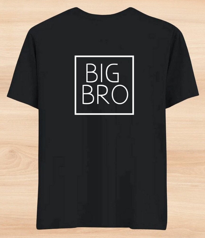 Big Bro Shirt Big Brother T Shirt Little Bro TShirt Little Etsy