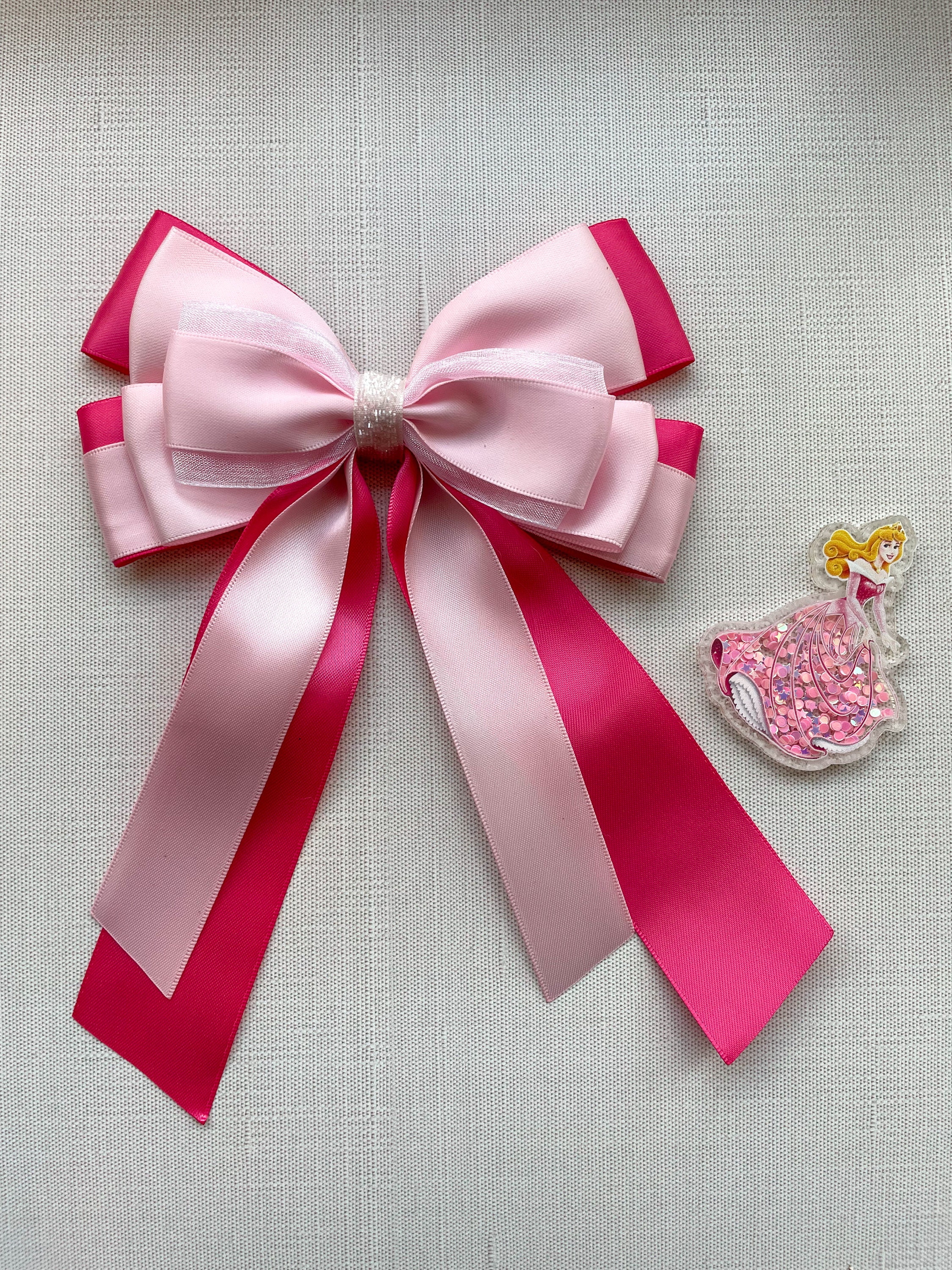 Disney Princess Inspired Hair Bow | Costume Dress up Clip - Etsy display picture 1