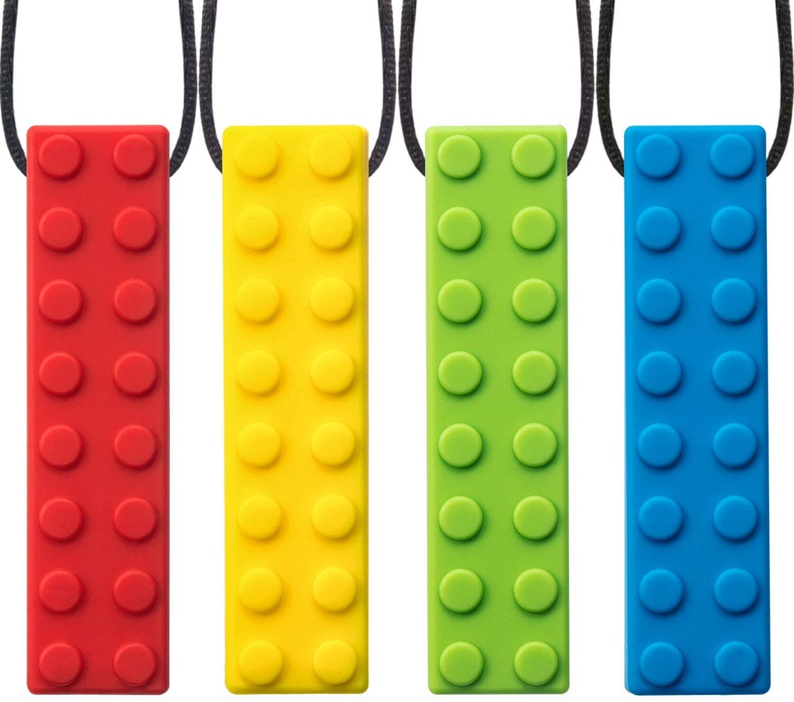 1 Lego Brick Chewelery Chew Toy Toy Etsy