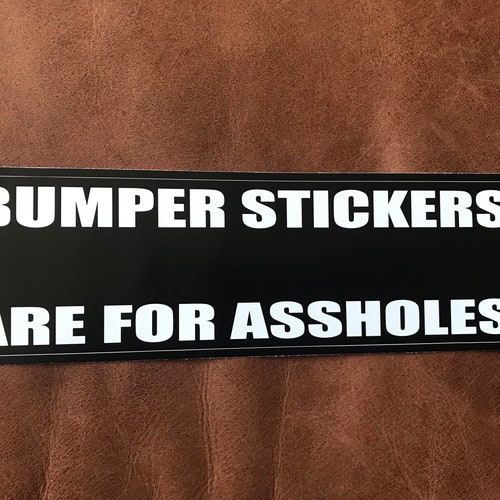 Funny Gen Z Bumper Sticker Bad Driver Vinyl Sticker for Cars Etsy India