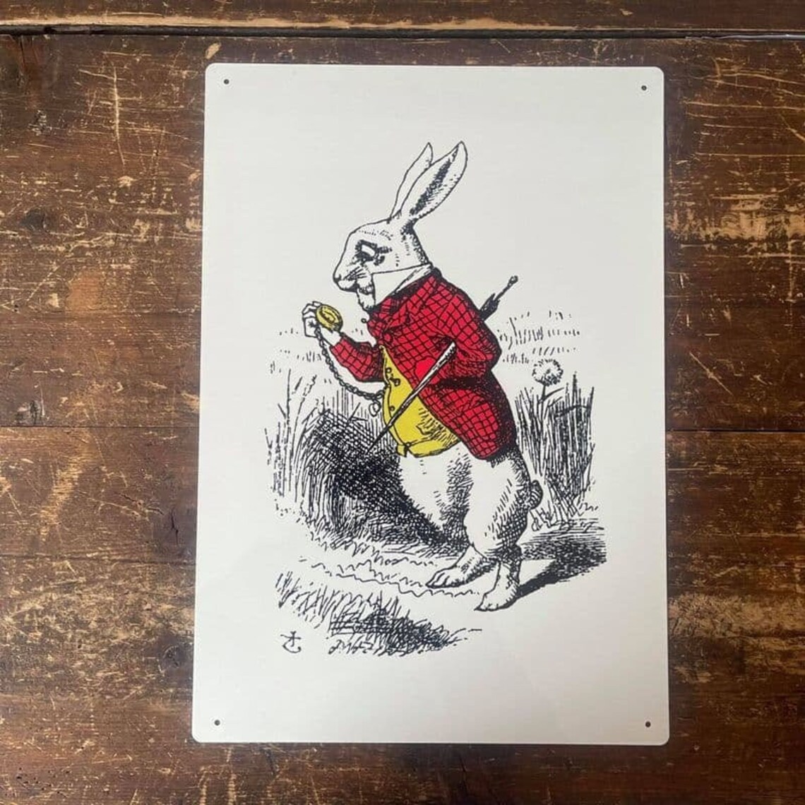 Alice Im Wunderland Weißer Hase Zitat