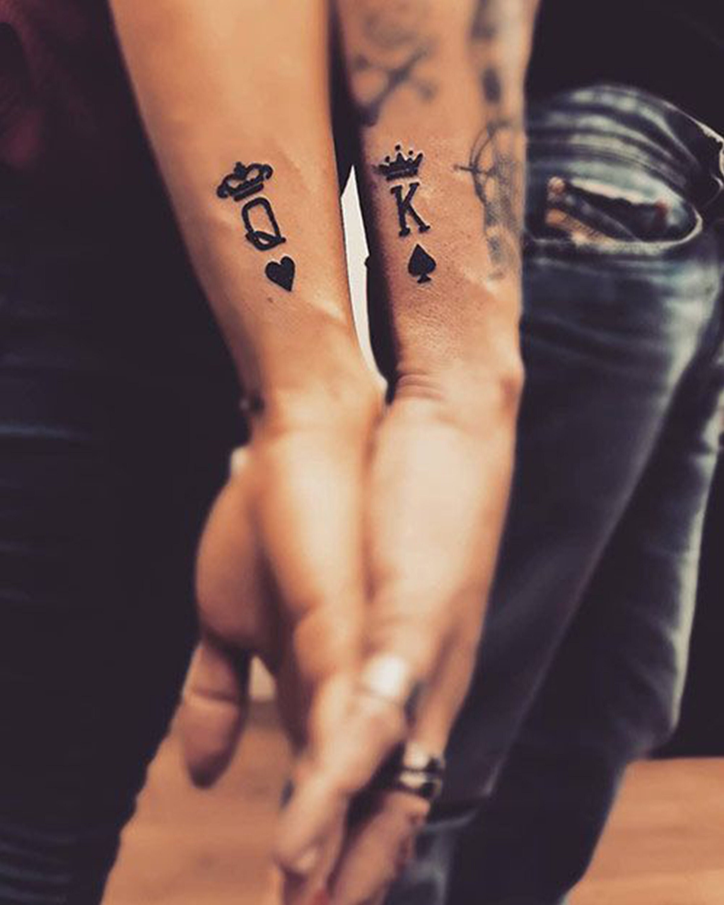 King And Queen Tattoos  Best Couple Tattoo Ideas