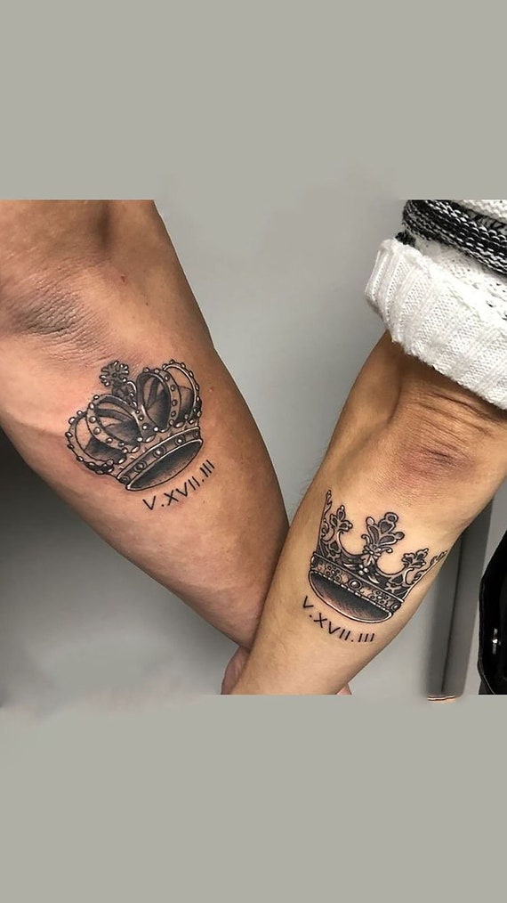 voorkoms King & Queen Couple Body Temporary tattoo - Price in India, Buy  voorkoms King & Queen Couple Body Temporary tattoo Online In India,  Reviews, Ratings & Features