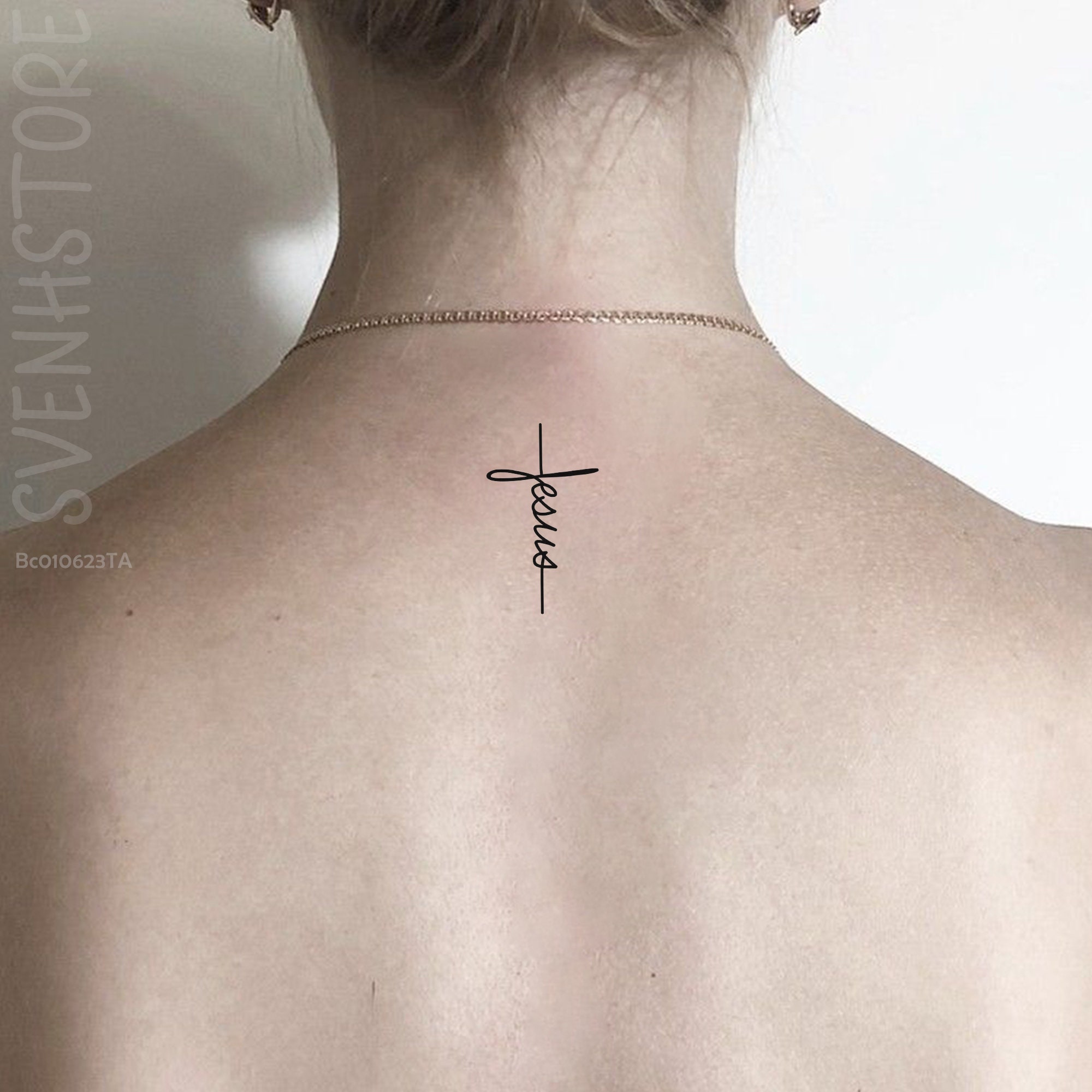 Religious Tattoo, Neck Tattoo | By Snappy Gomez, Kings Cross… | Flickr