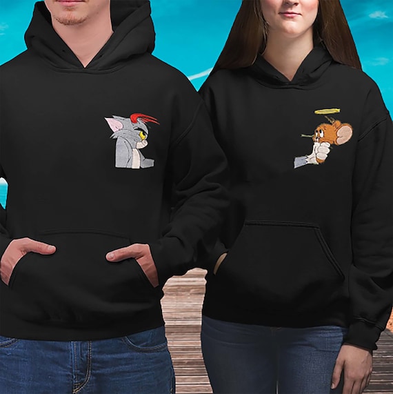 Hoodies Tom Y Jerry Sudadera Sudaderas De Tom Y Jerry En Pareja