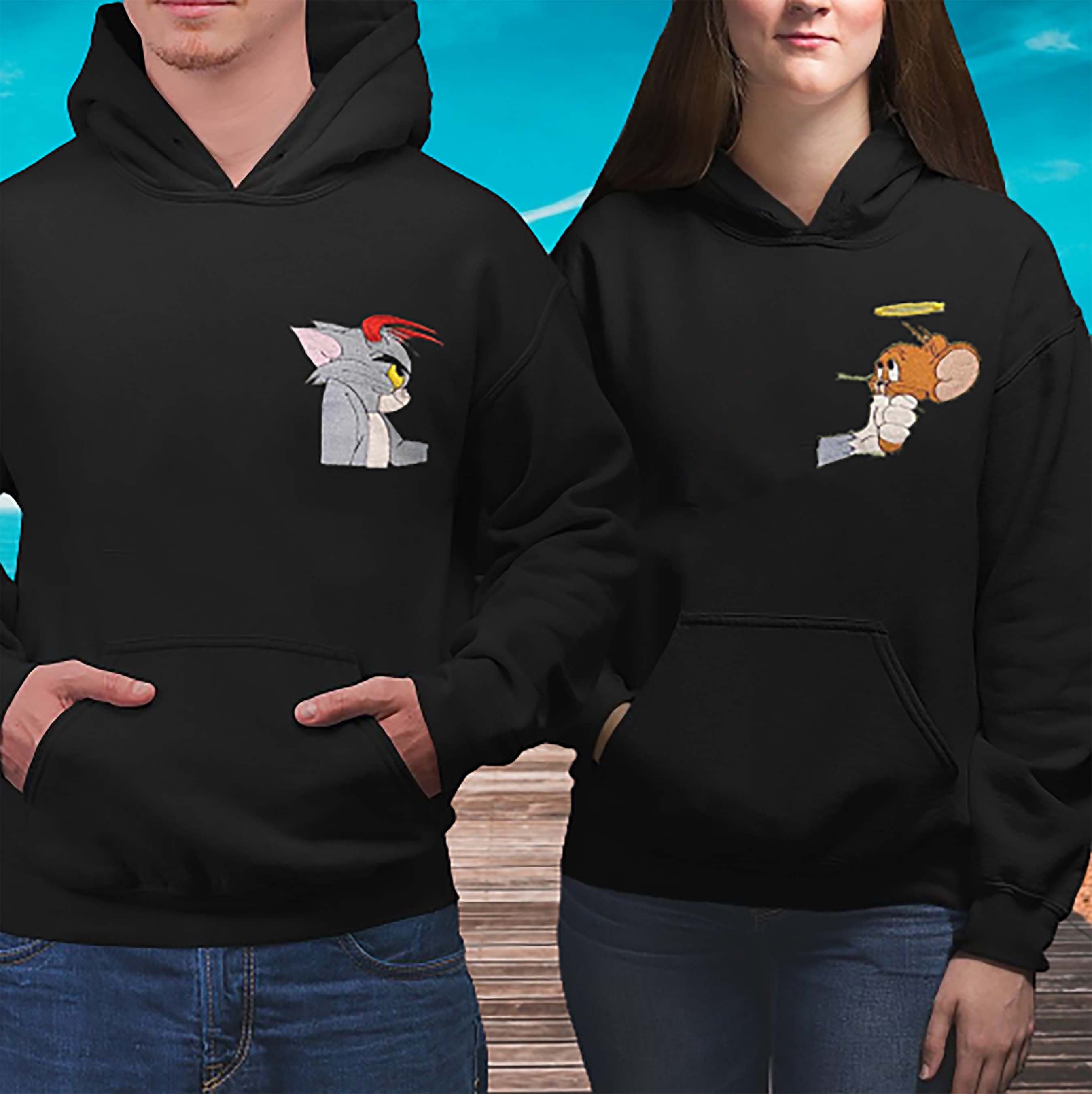 cartoon hoodie