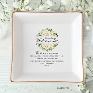 I Promise To Love Your Son Ring Dish-Unique Wedding Gifts For Mom-Mother Of The Groom Gift From Bride-Mother In Law Gift-Wedding Favor Gift