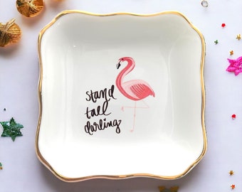 Flamingo Gifts Flamingo Jewelry Holder Stand Tall Darling Jewelry