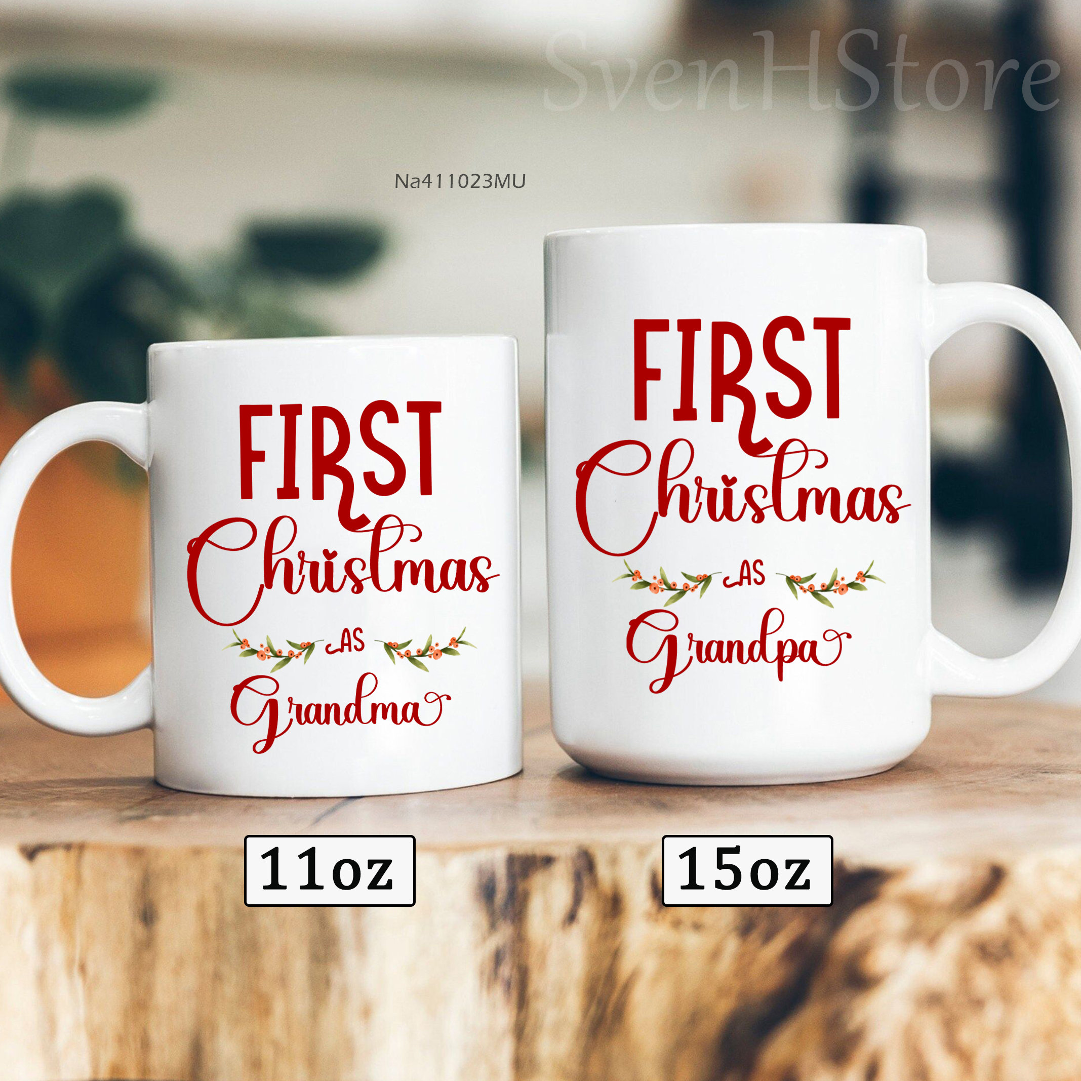 Personalzed Grandma Mug Wth Names, Gft For Grandma, Grandma Mug