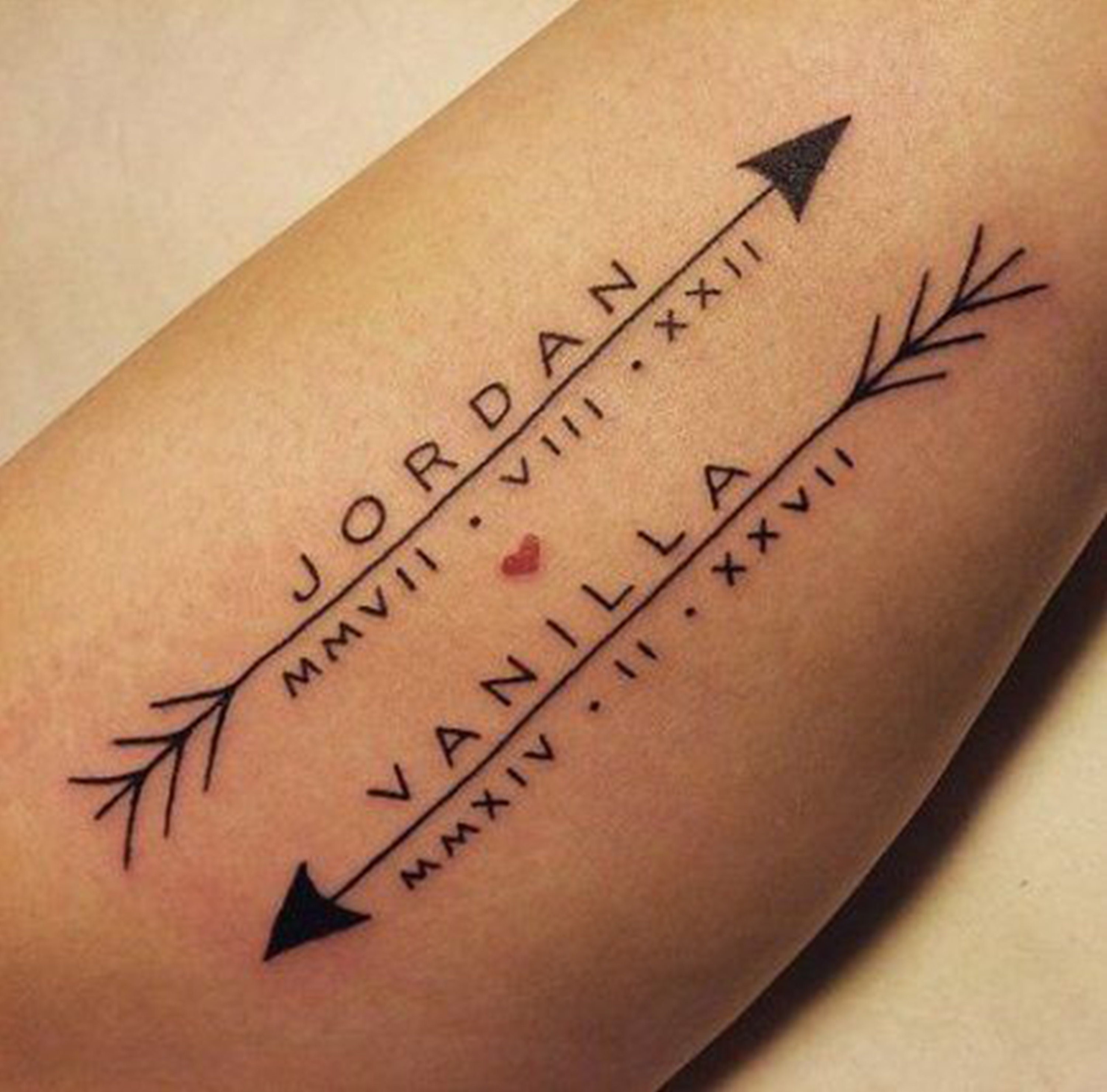 Arrow Tiny Heart Couple Temporary Tattoo Custom Mom Kid Name - Etsy Singapore Arrow Tiny Heart Couple Temporary Tattoo Custom Mom Kid Name - Etsy Singapore