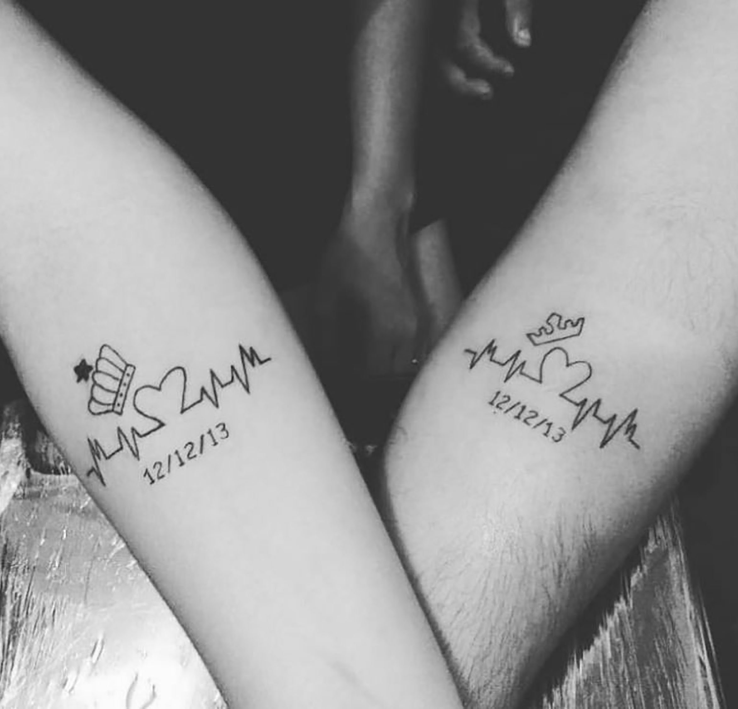 25 Sweet Couple Tattoo Ideas