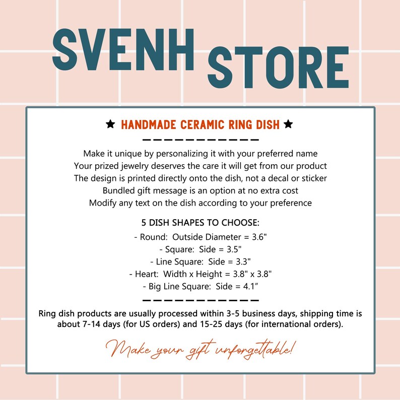 A Letter From Heaven Personalized Ring Dishbereavement Gifts for Loss