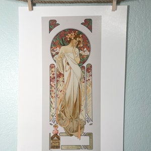 Sylvanis Gellé Fréres , Alphonse Mucha 13"x19" Fine Art Print