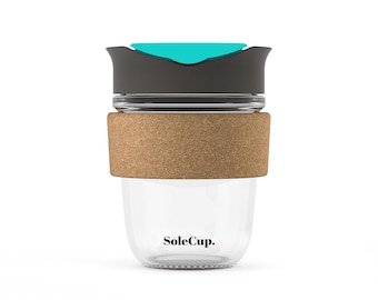 The Original SoleCup - 340ml/12oz Reusable Glass Travel Mug