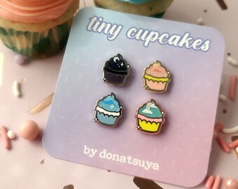 Tiny Cupcakes: Shiny Set - Enamel Pin Set, Filler Pins