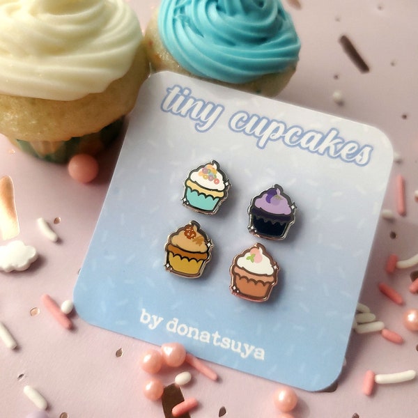 Tiny Cupcakes: Secret Set - Enamel Pin Set, Filler Pins