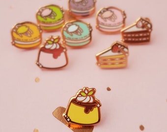 Single Enamel Pins Tiny Treats Series 3, 4 and Macaron, Filler Pins