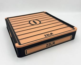 22LR Ammo Box – 500-Round Organizer for Range Days & Bench Builds