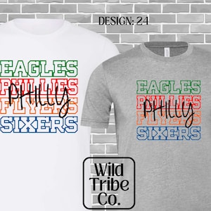 PHILADELPHIA SPORTS Over Everything Shirt | Eagles Shirt | Phillies Shirt | Flyers Shirt | Sixers Shirt | Philadelphia Shirt