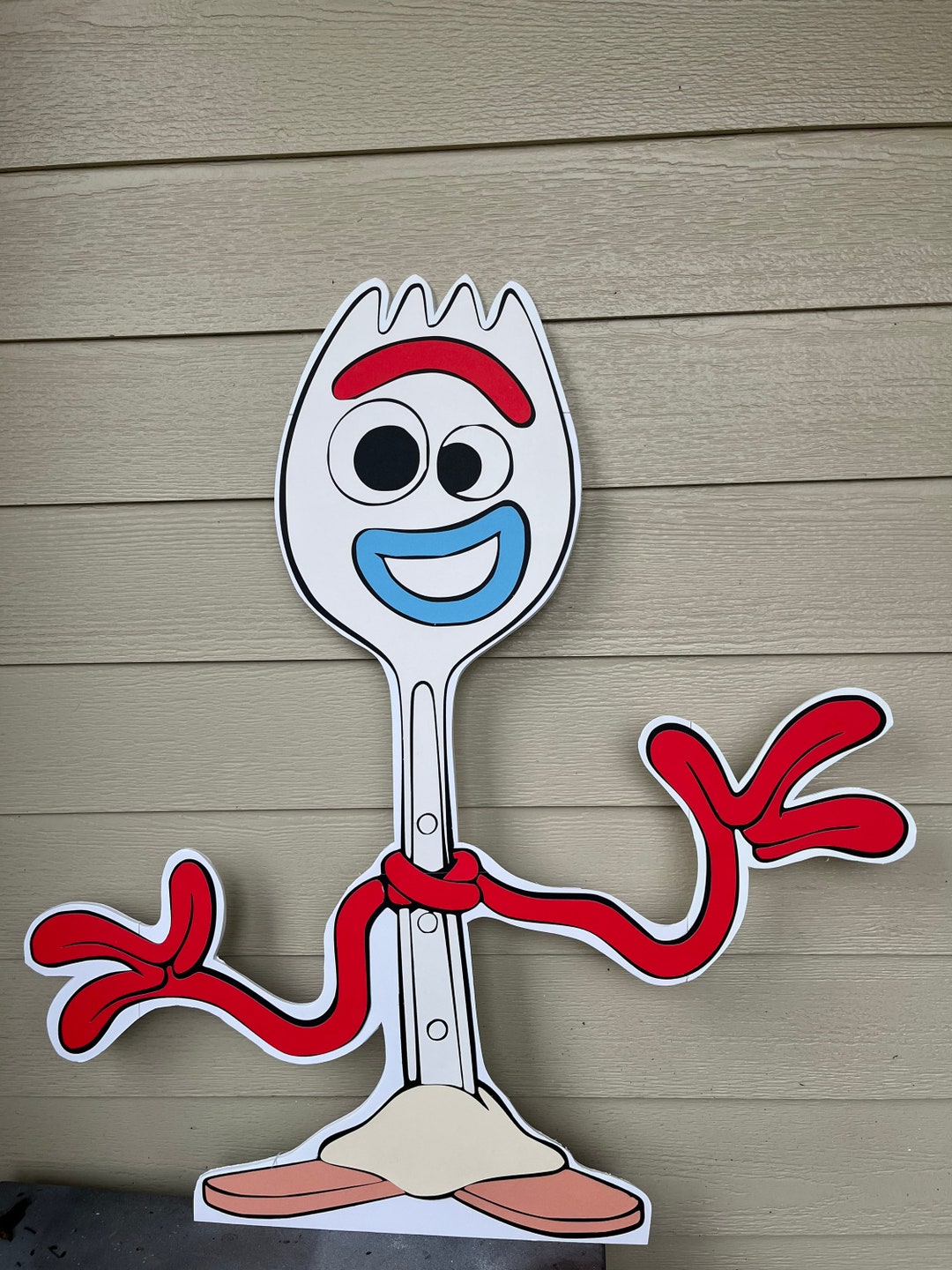 Forky Standee Toy Story Standee Etsy