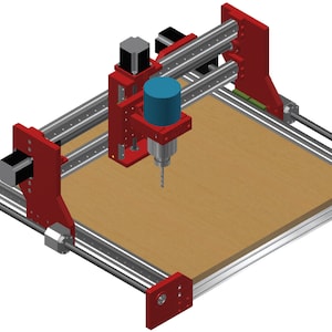 DIY 3D Printed CNC Machine Plans
