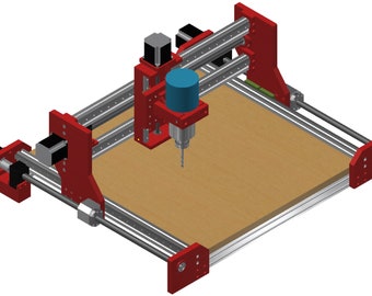 DIY 3D Printed CNC Machine Plans