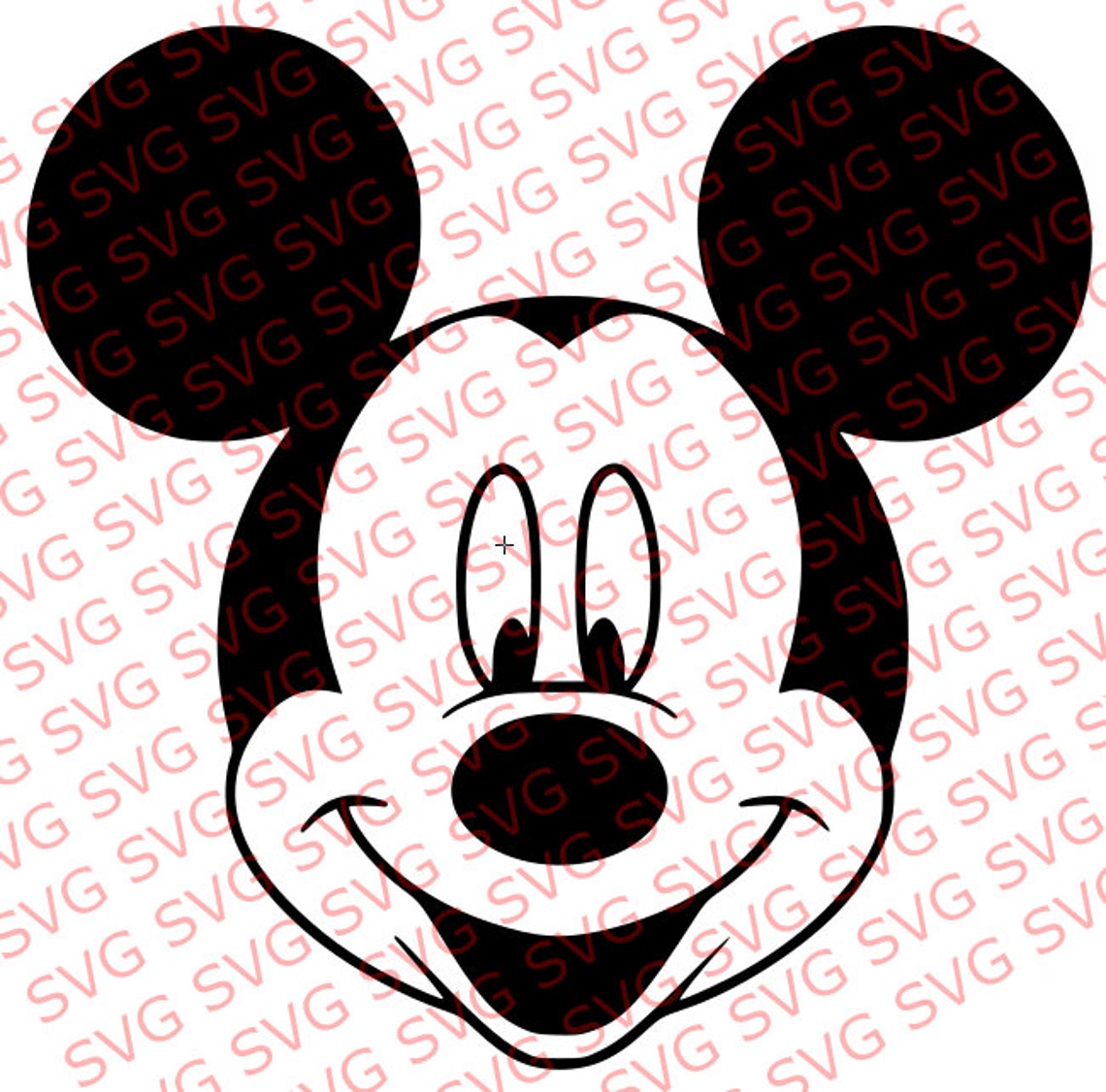 Mickey and Minnie Mouse SVG File | Etsy