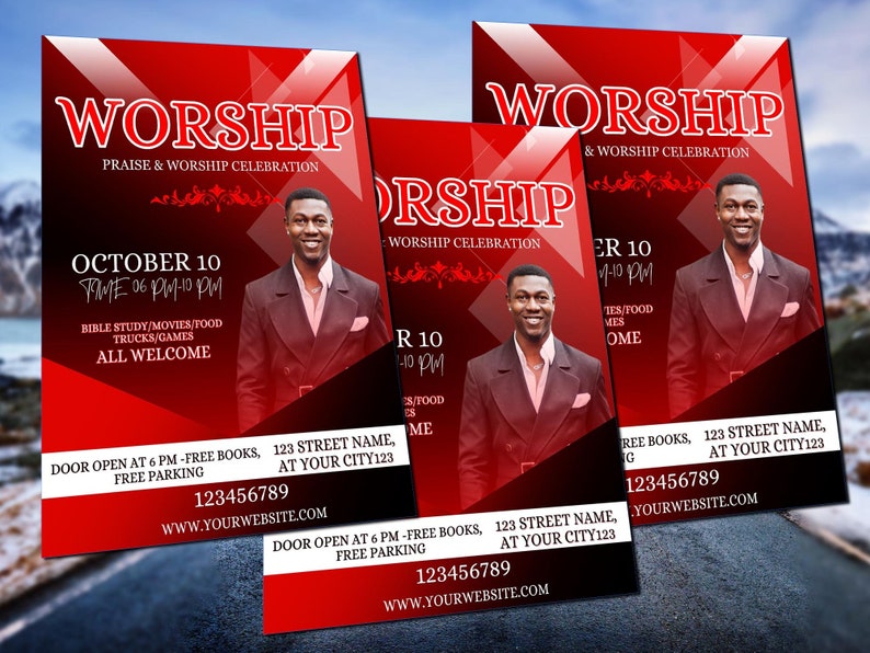 Nigerian Church Flyer Editable Canva Template US Letter Size. Etsy Nigerian Church Flyer Editable Canva Template US Letter Size. Etsy