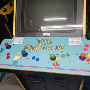 Konami 4 player Arcade MDF Control Panel