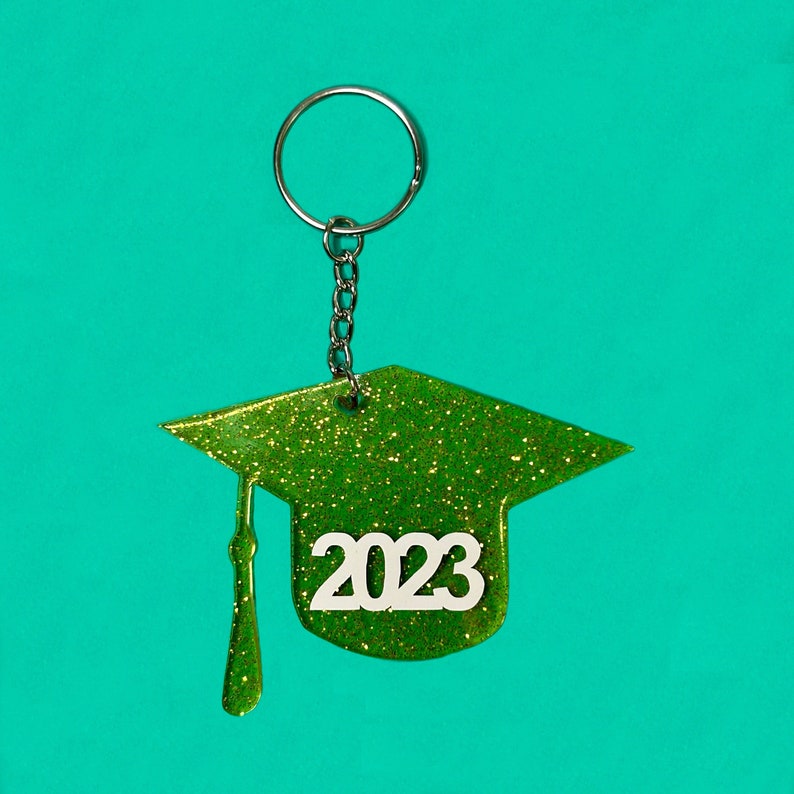 2024 Graduation Cap Keychain Etsy UK