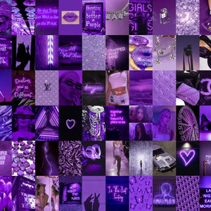 Purple Baddie Wallpaper - Etsy