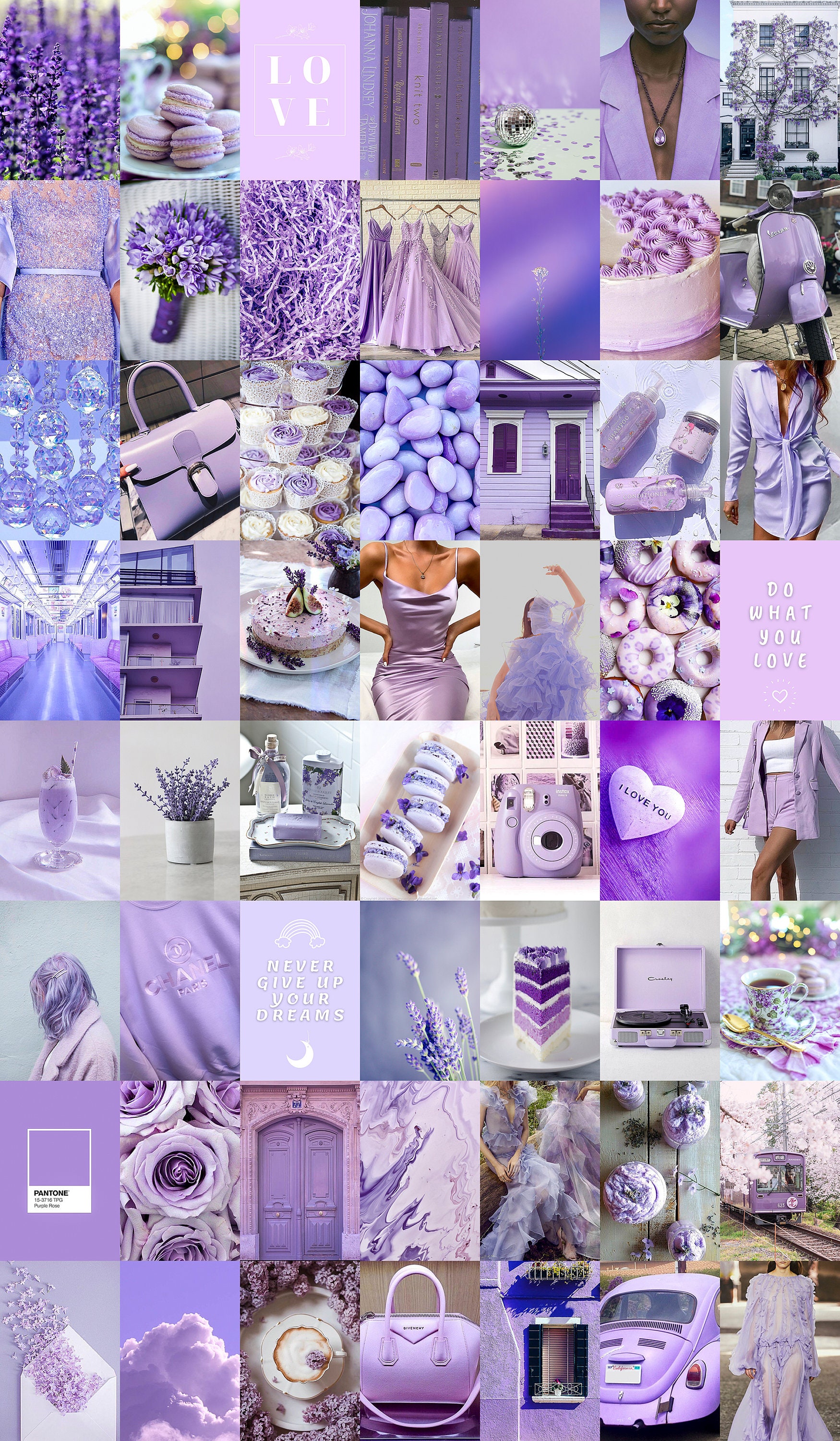 Lavender Collage Kit 60 Pcs Pastel Purple Aesthetic Picture - Etsy Lavender Collage Kit 60 Pcs Pastel Purple Aesthetic Picture - Etsy